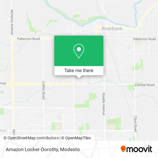 Amazon Locker-Dorothy map