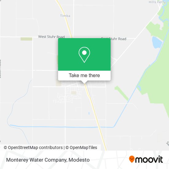 Monterey Water Company map