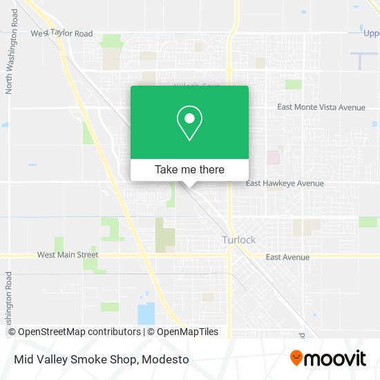 Mapa de Mid Valley Smoke Shop