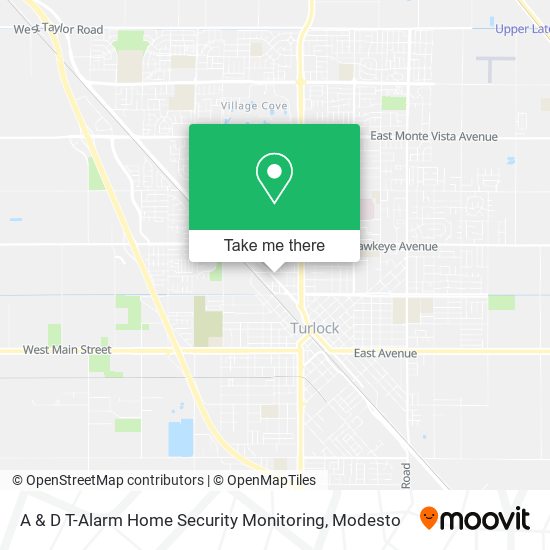 Mapa de A & D T-Alarm Home Security Monitoring