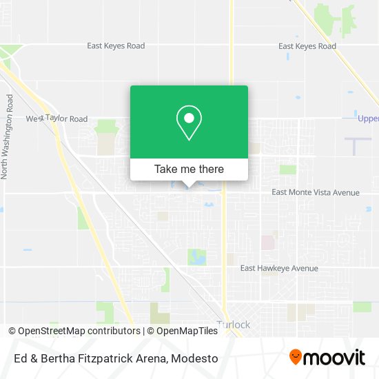 Ed & Bertha Fitzpatrick Arena map