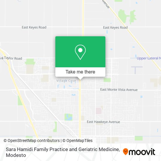 Sara Hamidi Family Practice and Geriatric Medicine map