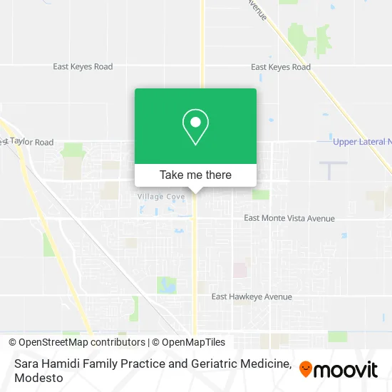Sara Hamidi Family Practice and Geriatric Medicine map