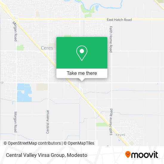 Central Valley Virsa Group map