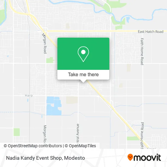 Nadia Kandy Event Shop map