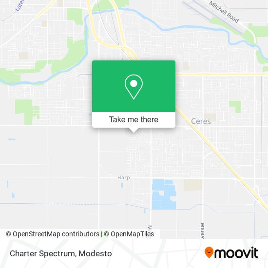 Charter Spectrum map