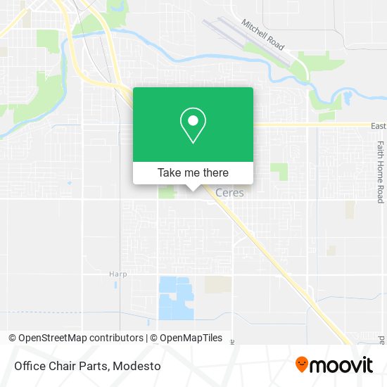 Mapa de Office Chair Parts