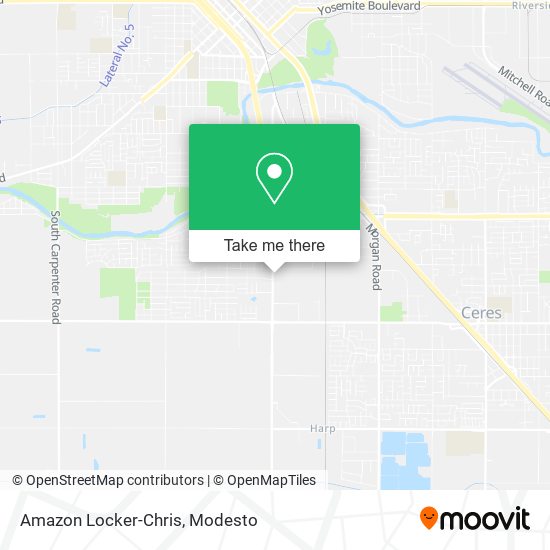 Mapa de Amazon Locker-Chris