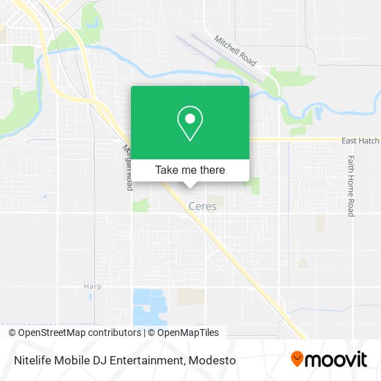 Nitelife Mobile DJ Entertainment map