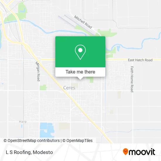 L S Roofing map