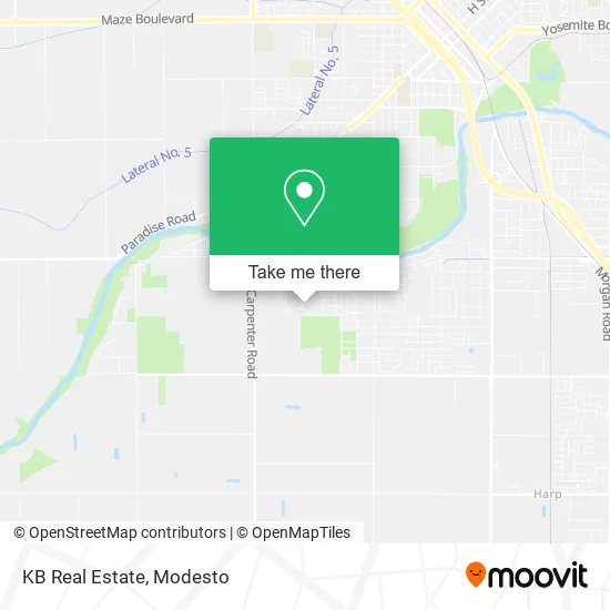 KB Real Estate map