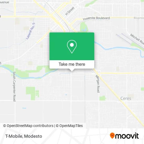 T-Mobile map