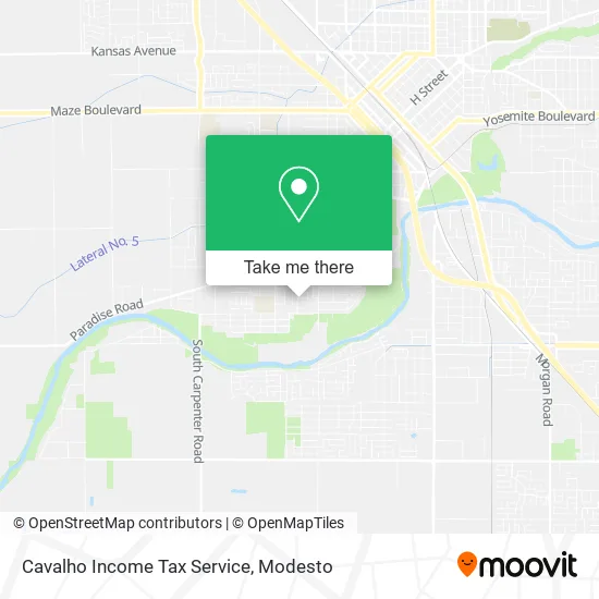 Cavalho Income Tax Service map