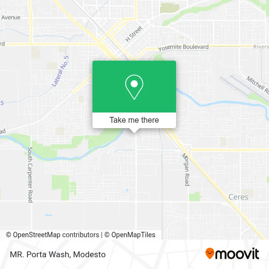 MR. Porta Wash map