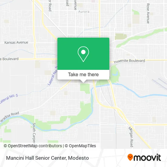 Mapa de Mancini Hall Senior Center