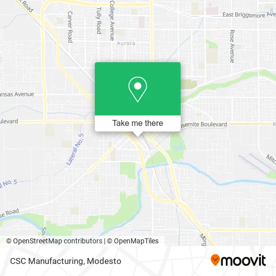 CSC Manufacturing map
