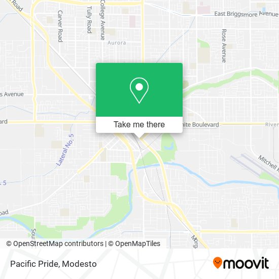 Mapa de Pacific Pride