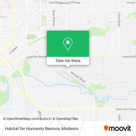 Habitat for Humanity Restore map