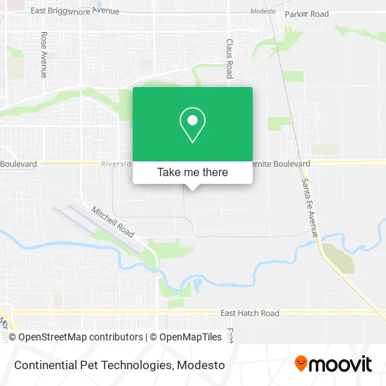 Continential Pet Technologies map