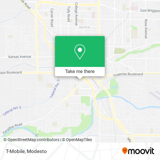 T-Mobile map