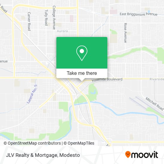 JLV Realty & Mortgage map