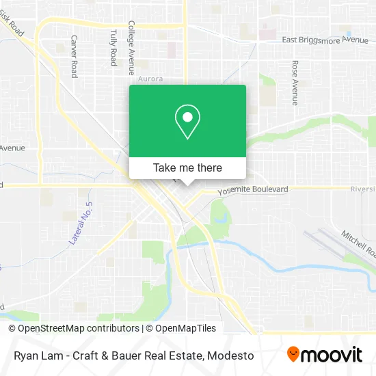 Ryan Lam - Craft & Bauer Real Estate map