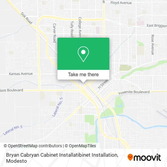 Bryan Cabryan Cabinet Installatibinet Installation map
