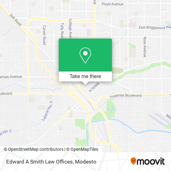 Edward A Smith Law Offices map