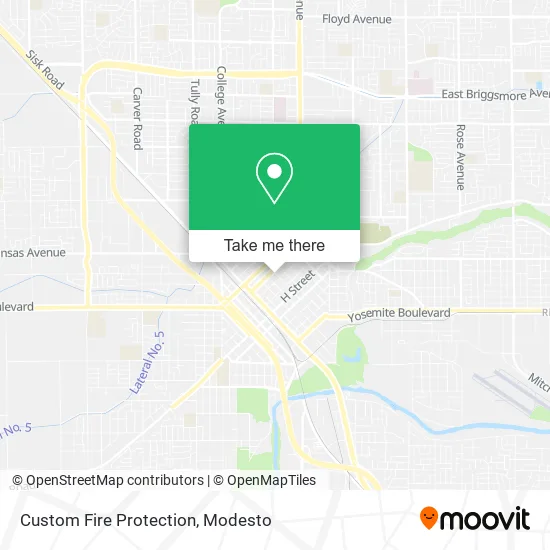 Custom Fire Protection map