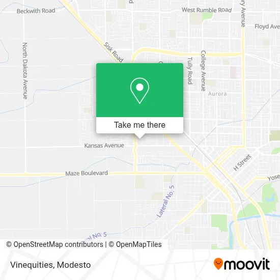 Vinequities map