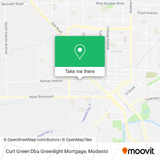 Mapa de Curt Green Dba Greenlight Mortgage
