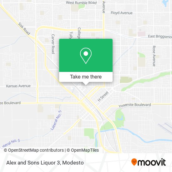 Mapa de Alex and Sons Liquor 3