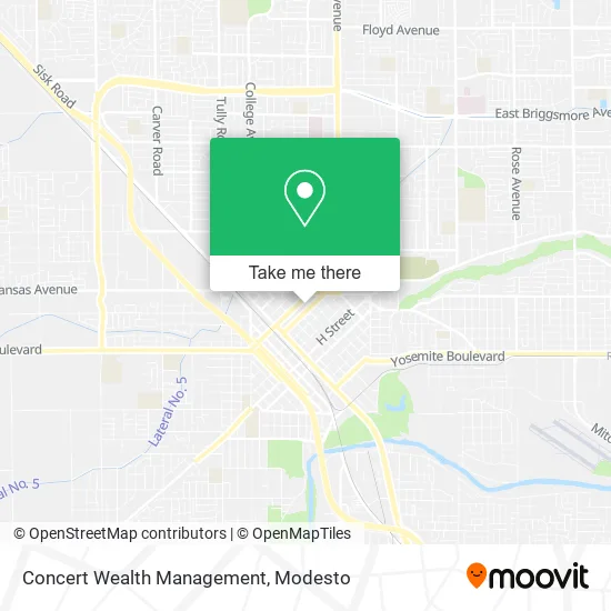 Concert Wealth Management map