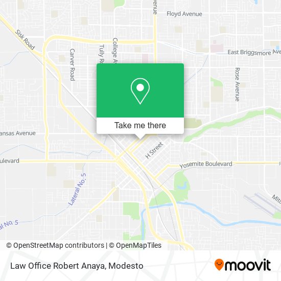 Law Office Robert Anaya map