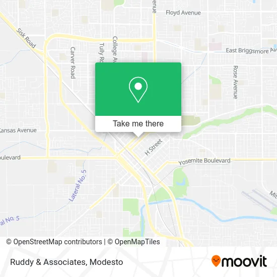 Ruddy & Associates map