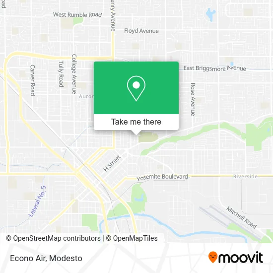 Econo Air map