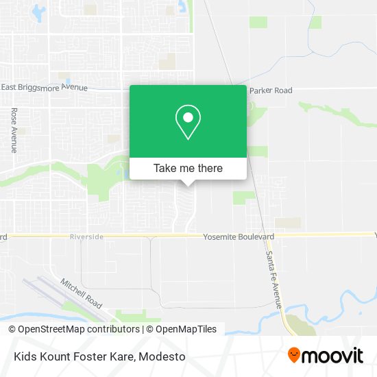 Kids Kount Foster Kare map