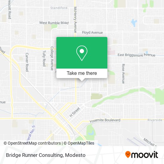 Mapa de Bridge Runner Consulting