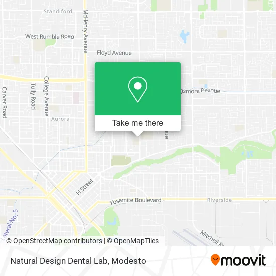 Natural Design Dental Lab map