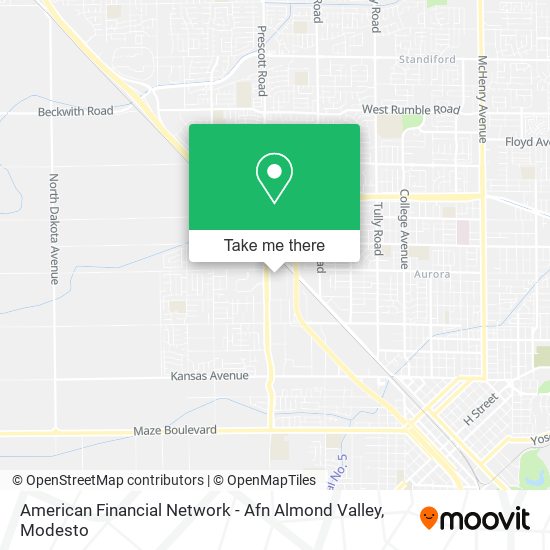 American Financial Network - Afn Almond Valley map
