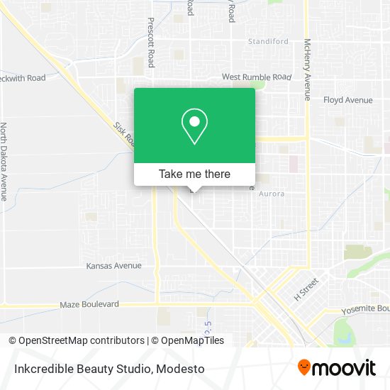 Inkcredible Beauty Studio map