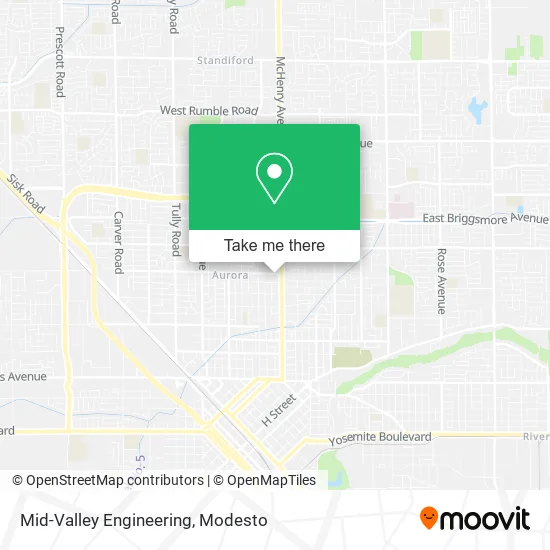 Mid-Valley Engineering map