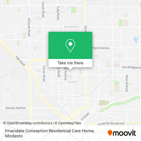 Imaculate Conseption Residencial Care Home map