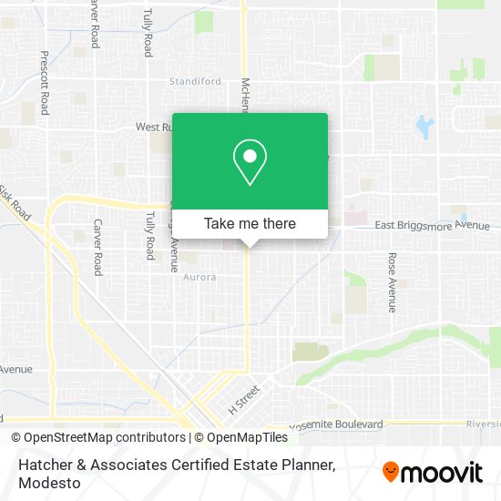 Hatcher & Associates Certified Estate Planner map