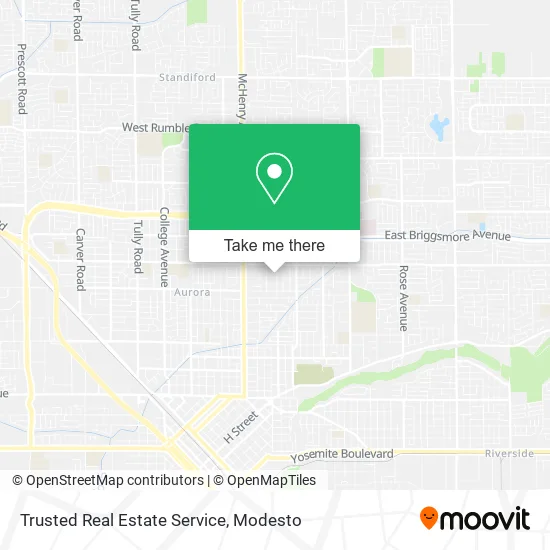 Trusted Real Estate Service map