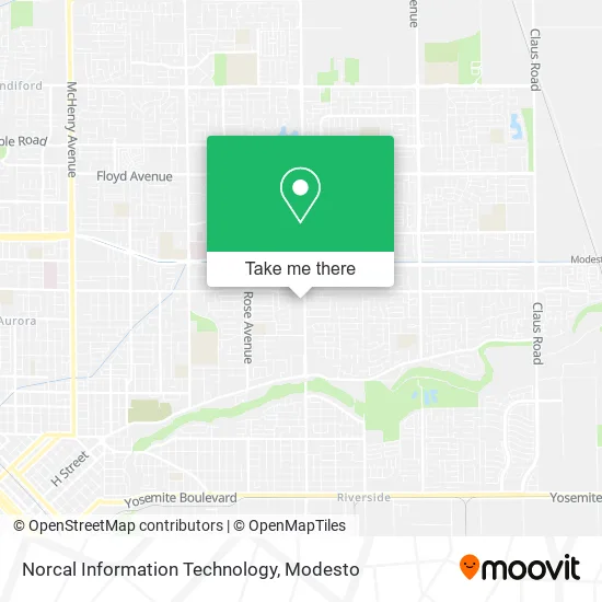 Norcal Information Technology map