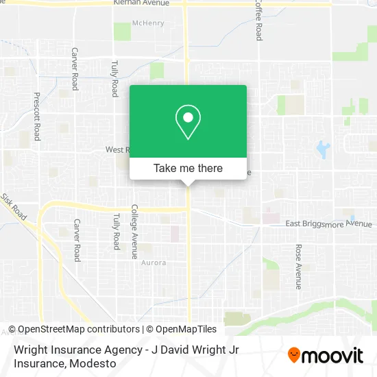 Wright Insurance Agency - J David Wright Jr Insurance map
