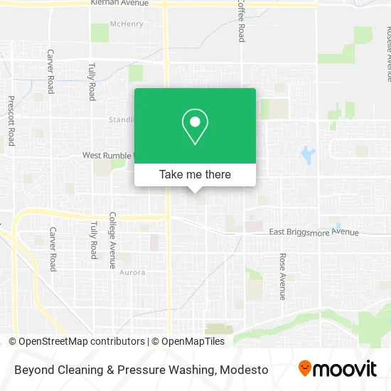 Beyond Cleaning & Pressure Washing map