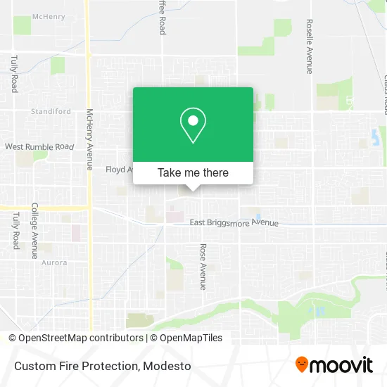Custom Fire Protection map