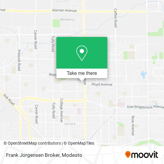 Frank Jorgensen Broker map